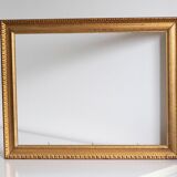 Old gilded wooden frame