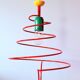 Spiral suspension, Memphis, 80s.