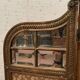 Paravent a trois panneaux de style Louis XVI en bois et stuc doré XX siècle