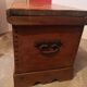 Solid wood chest