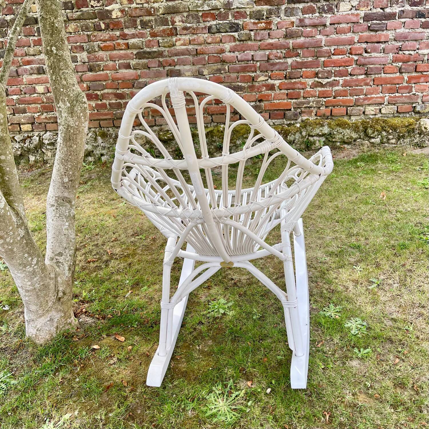 Rattan rocking chair