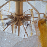 Murano de Mazzega glass ceiling 1970s