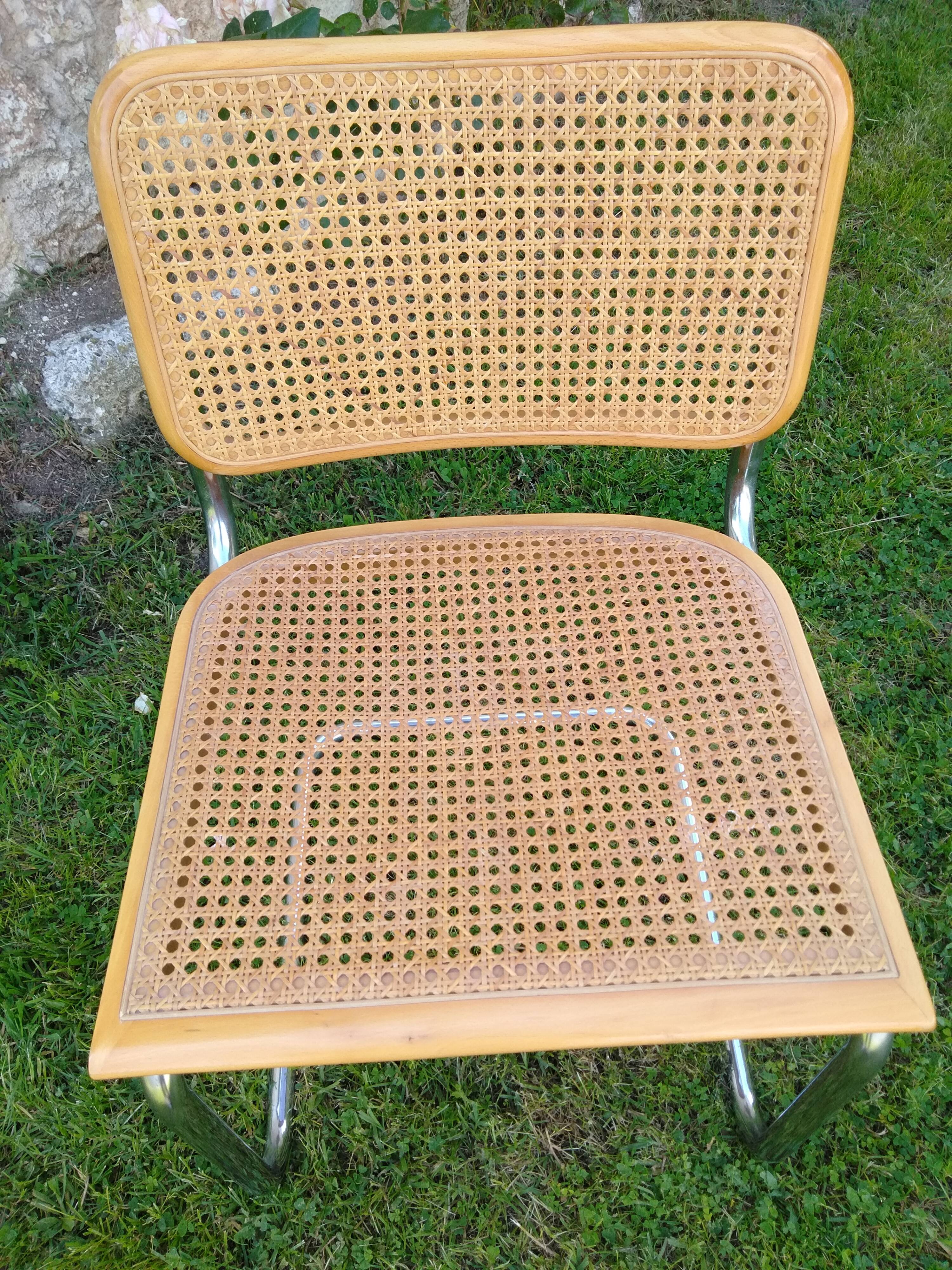 Cesca B32 chair by Marcel Breuer