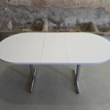 Oval table with central extension LAFA 1970s