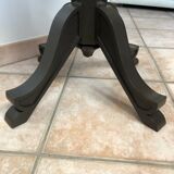 Octagonal inlaid pedestal table