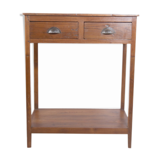 Old Burmese teak console