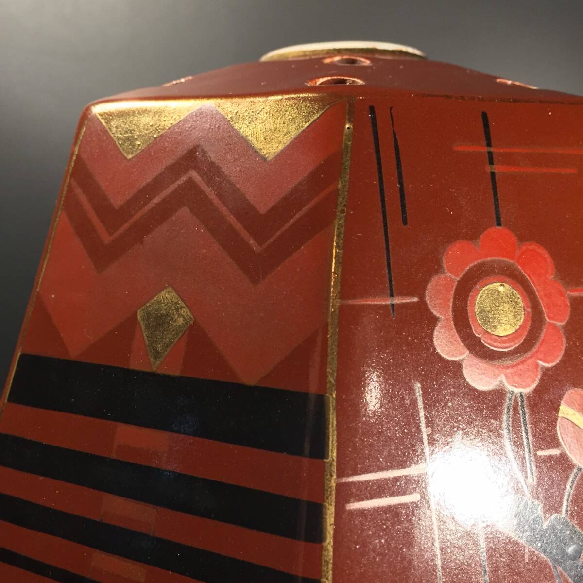 Art Deco ceramic flower vase, 1935