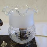 Elephant bedside lamp and marble