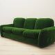Green velour sofa, Italian design, 1970s, manufacturer: Busnelli, designer