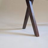 Wooden folding magazine rack