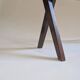 Wooden folding magazine rack