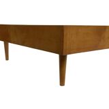 Vintage daybed of the 1960s Netherlands minimalist design in oak