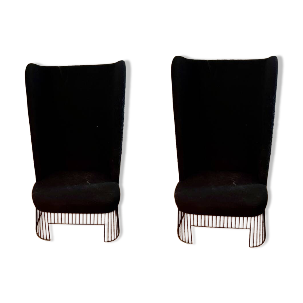 Soren Rose Gramercy chaise/fauteuil (lot/2) | Selency