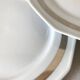 Art Deco porcelain dessert plates and platter