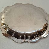 Round silver plated dish Alpacca Berndorf