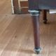 Louis XVI style chest of drawers, spinning top legs - transition style marquetry