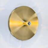 Space Age Brass Wall Sconce from Honsel, 1960s