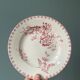 Set of 4 flat plates "Vega" U&C Sarreguemines
