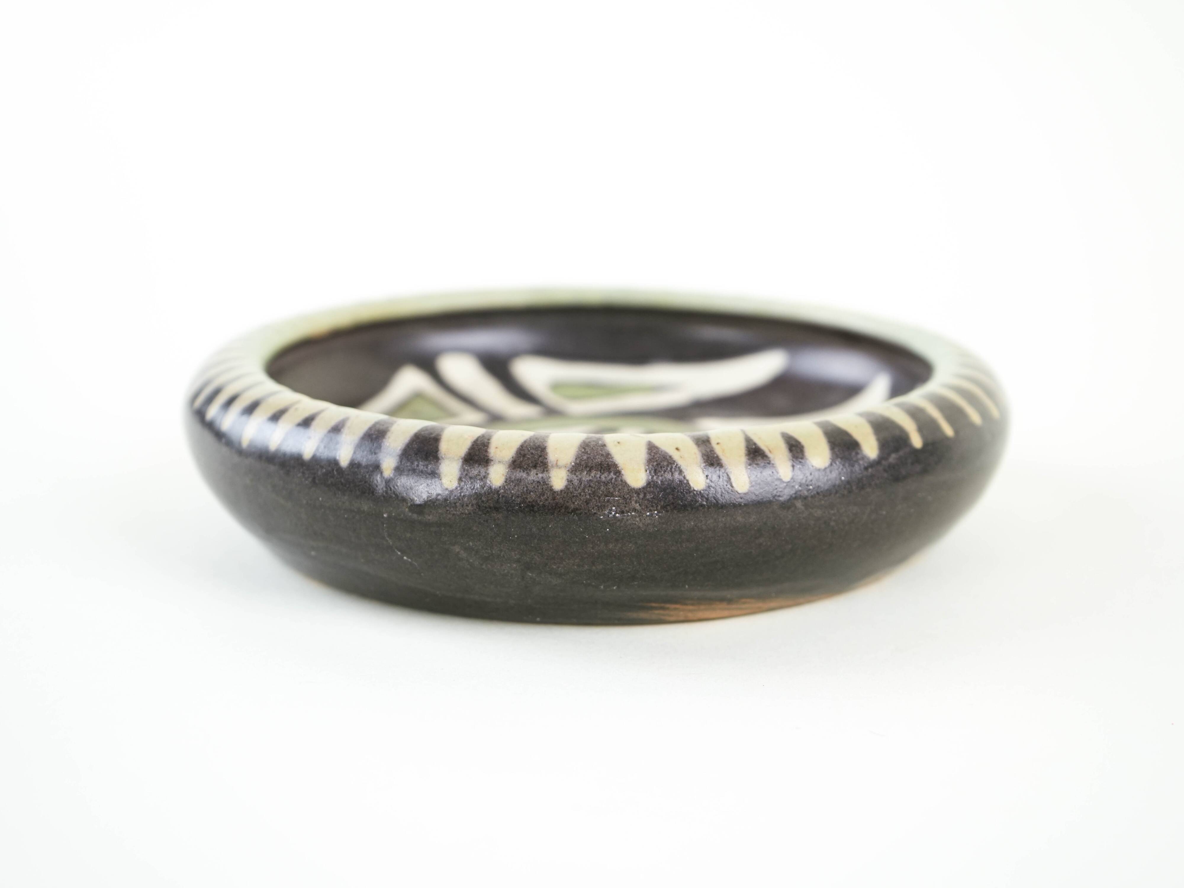 Ceramic bowl, Danish design, 1960s, made in Denmark