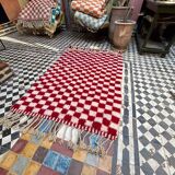 Redka checkered carpet 175x120cm