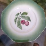 Set of 10 Pexonne Fruit Decor plates