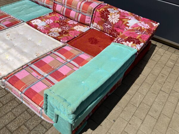 Roche bobois mah jong kenzo takada 10 elementen topstaat!!