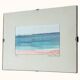 Andrée PFAADT painting – Silk painting – Shoreline – Contemporary.