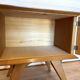 Vintage 1950s Nightstand – Compass Legs & Fluted Front