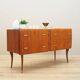 Mahogany chest of drawers, Italian design, 1960s, production: Italy