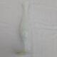 White soliflore vase in opaline H 27 cm