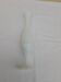 Vase soliflore blanc en opaline  H 27 cm