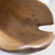Brutalist fruit cup olive wood