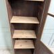 High glass-fronted oak cabinet (renovated)