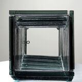 Sculptural lamp body "Stacked Glass" vintage 75-85 modernist