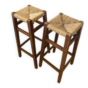 Paire de tabourets de