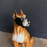 Chien en porcelaine