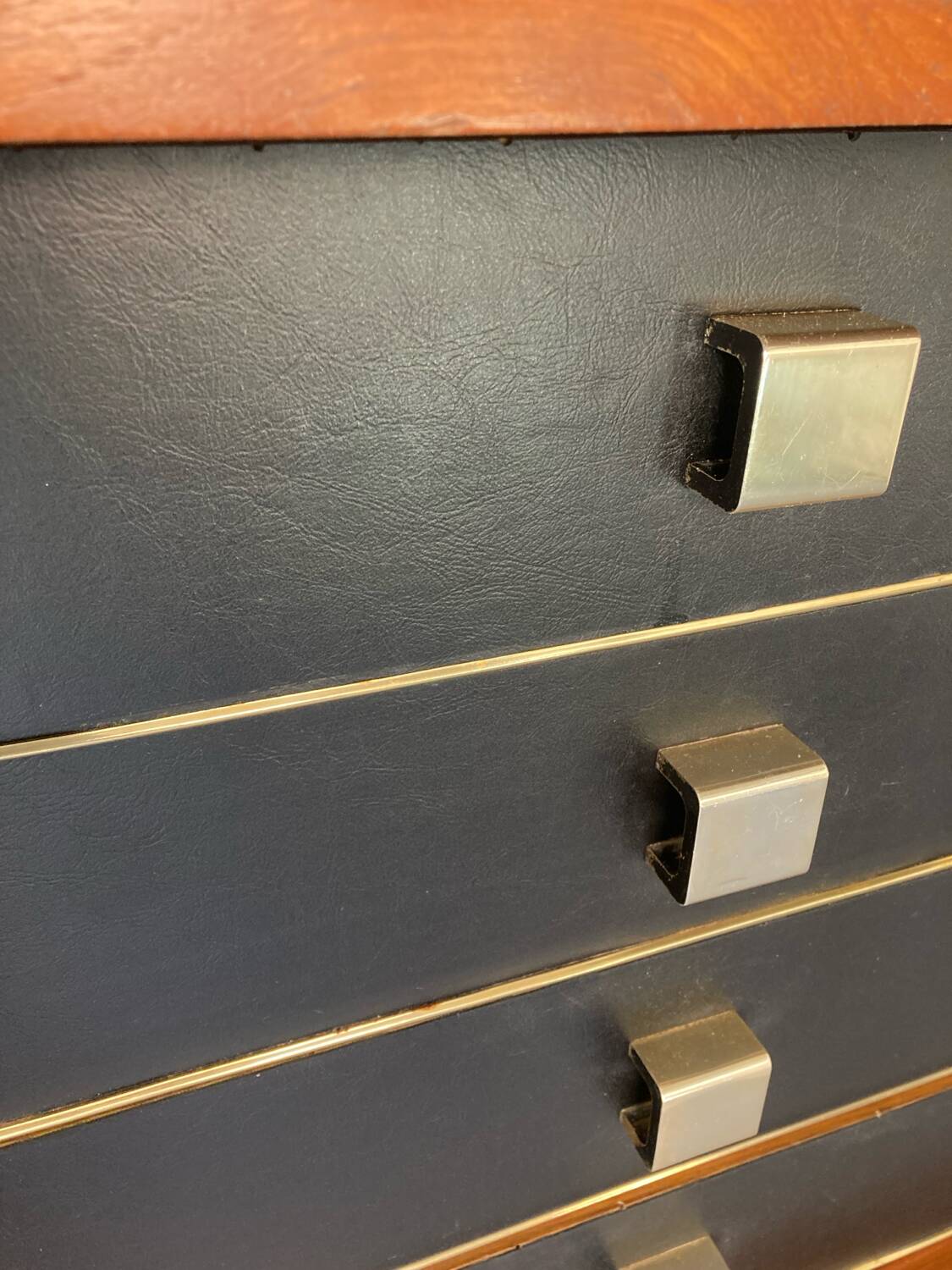 Large vintage teak sideboard