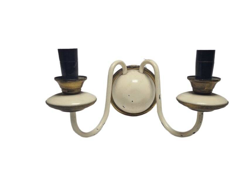 2-armed wall lamp from Elmet Zabrze, Poland, 1970s