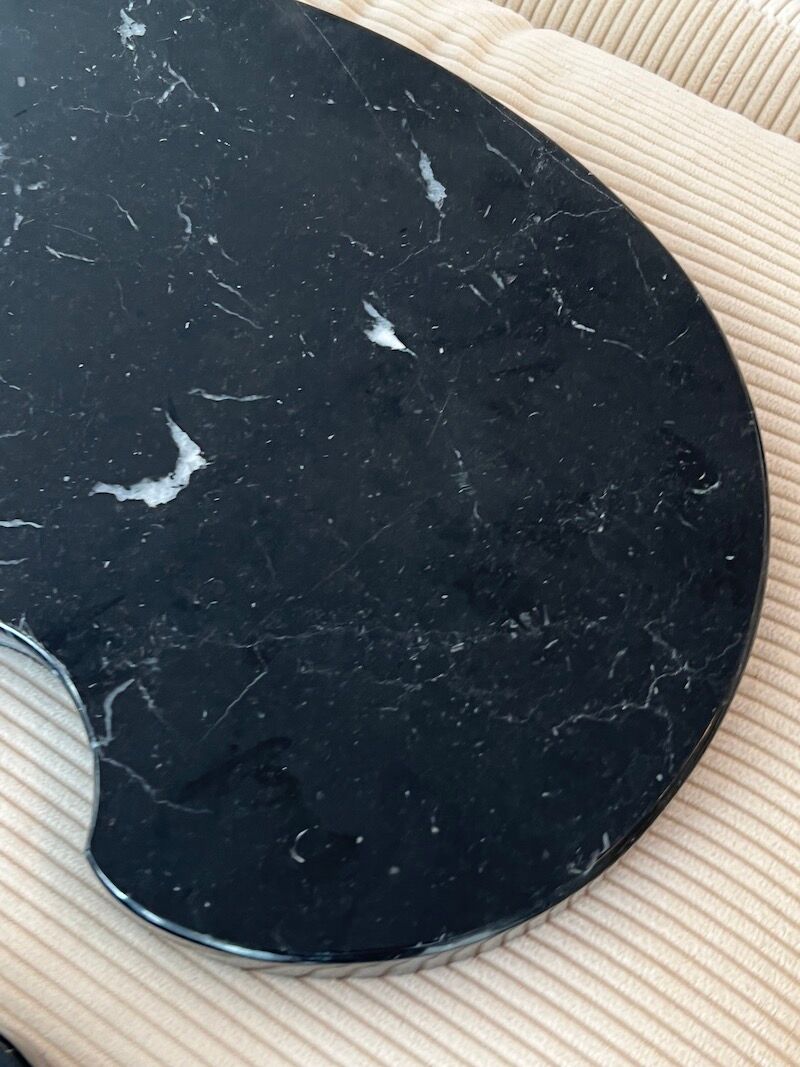 Side table series "Eros" in Marble by Angelo Mangiarotti for Skipper, contemporary edition