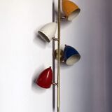 Wall of the 1950s 4 cones multicolor