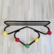 Wall coat rack with 5 colored balls