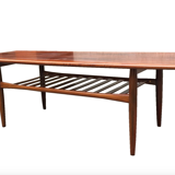 Table basse danoise palissandre par Grete Jalk à Glostrup années 1960