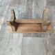 Wooden bench