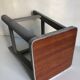 Tabouret cerclé assise formica des années 50