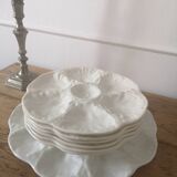 Gien oyster or seashell service party