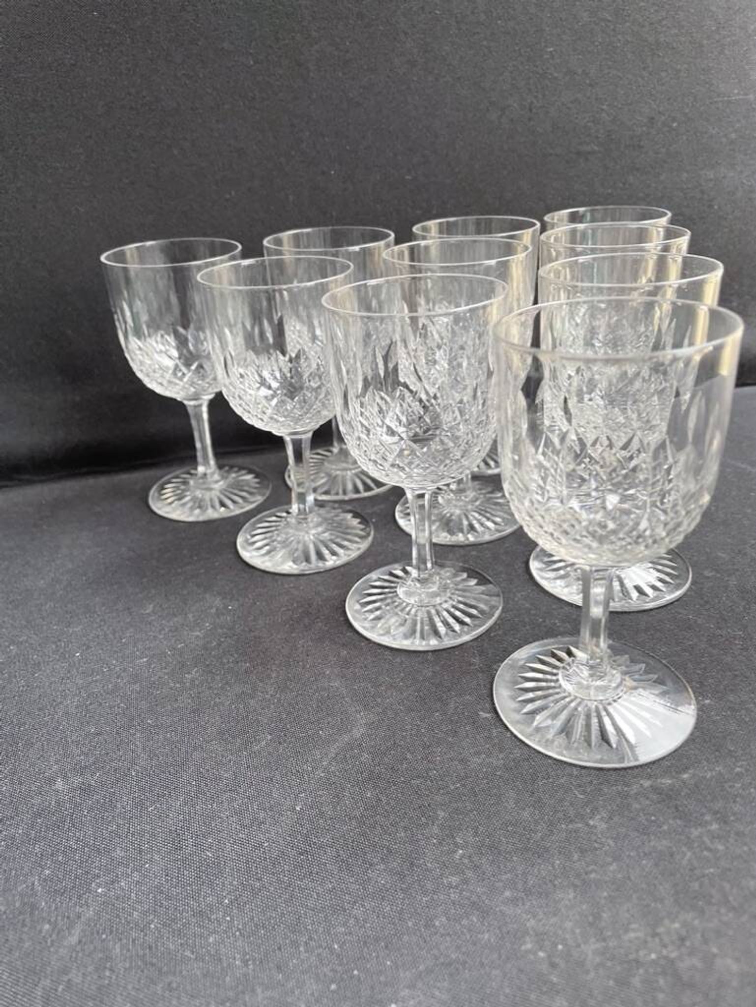 10 Verres à porto Baccarat taille 5475