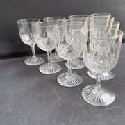 10 Verres à porto Baccarat taille 5475