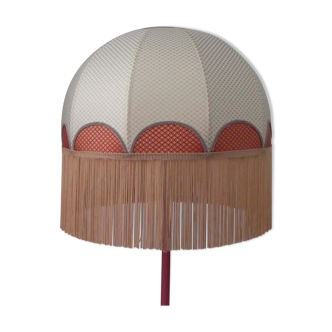 Lampshade "Vilma" in Japanese paper with fringe