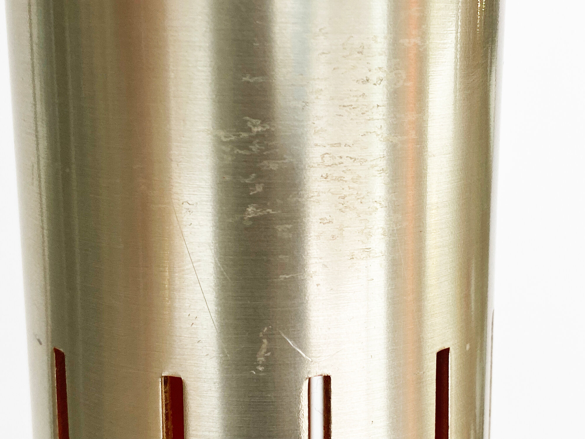 Pair of pendant lights "Trombone" by Jo Hammerborg for Fog & Mørup. Denmark 1960s