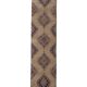 Vintage Turkish hallway rug 75x348 cm